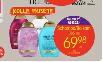 EKO Schampo/balsam erbjuda