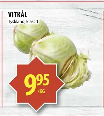 Matvärlden Tensta Vitkål erbjuda