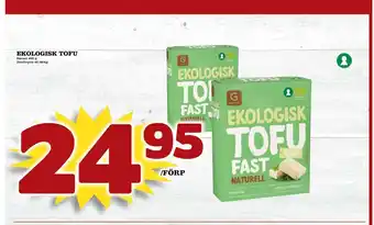 Nelins Ekologisk tofu erbjuda