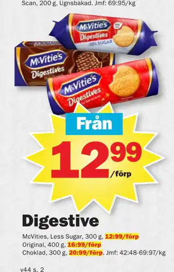 Pekås Digestive erbjuda