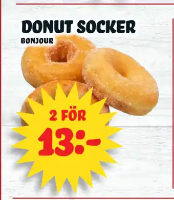 Nelins Donut socker erbjuda