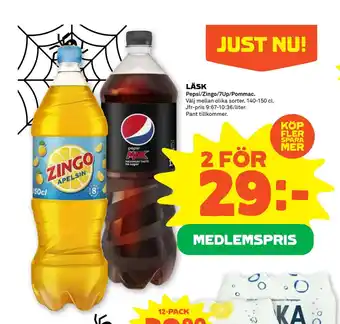 Stora Coop Läsk erbjuda