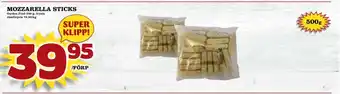 Nya Pulsen Mozzarella sticks erbjuda