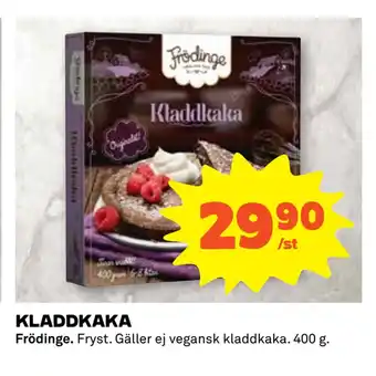 Coop Kladdkaka erbjuda