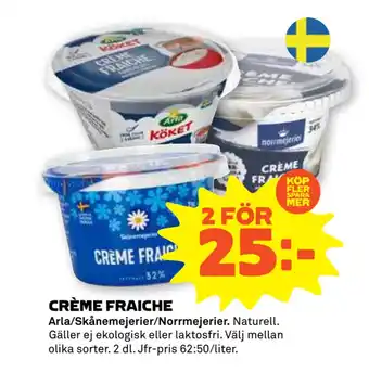 Stora Coop Crème fraiche erbjuda