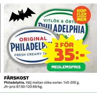 Coop Färskost erbjuda