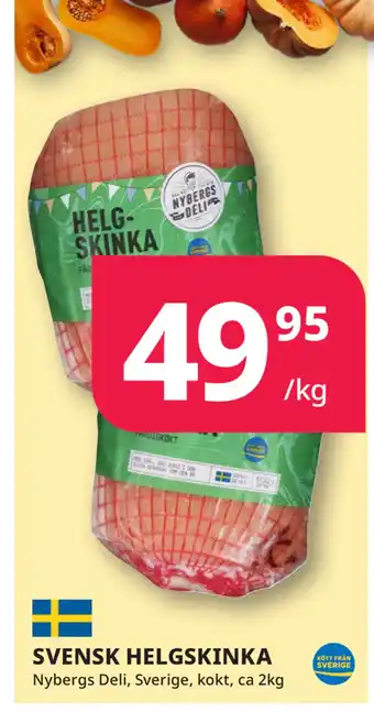 Svensk helgskinka
