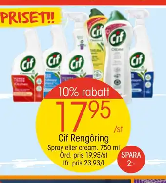 EKO Cif rengöring erbjuda