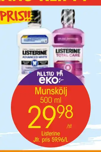 EKO Munskölj erbjuda