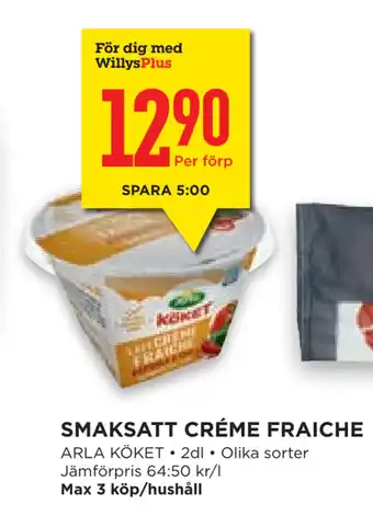 Smaksatt créme fraiche