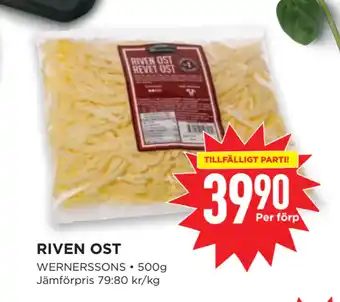 Willys Riven ost erbjuda