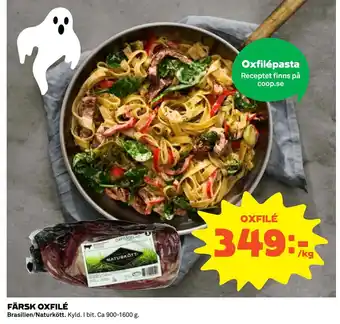 Coop Färsk oxfilé erbjuda