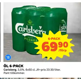 Coop Öl 6-pack erbjuda