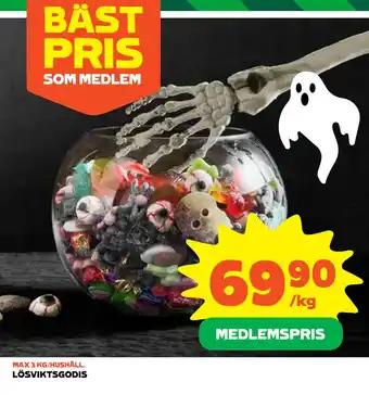 Coop Lösviktsgodis erbjuda