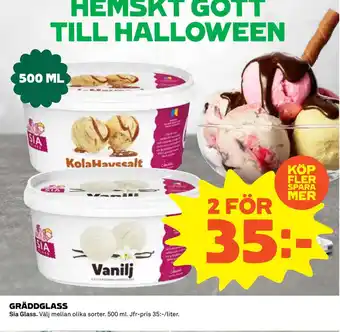 Coop Gräddglass erbjuda