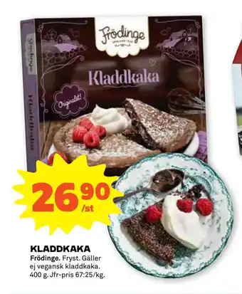 Coop Forum Kladdkaka erbjuda