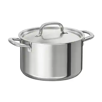 IKEA Ikea 365+ gryta med lock, rostfritt stål, 5.0 l erbjuda