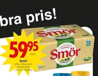Matöppet Svenskt smör erbjuda