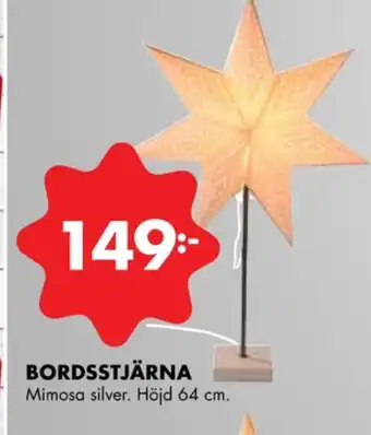 ÖoB Bolsius adventsstjärna erbjuda