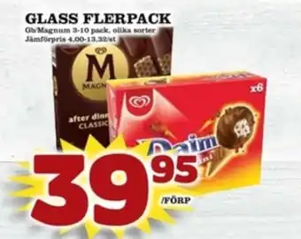 Matdax Magnum glasspinnar erbjuda