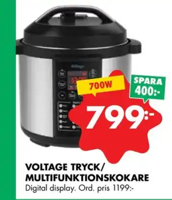 Voltage tryckkokare