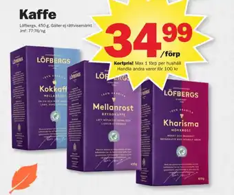 Mellanrost kaffe malet