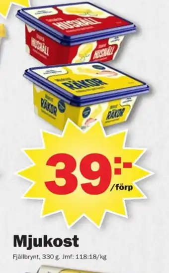 Pekås Fjällbrynt mjukost erbjuda