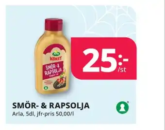 Tempo Arla köket smör & rapsolja erbjuda