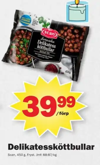 Scan köttbullar