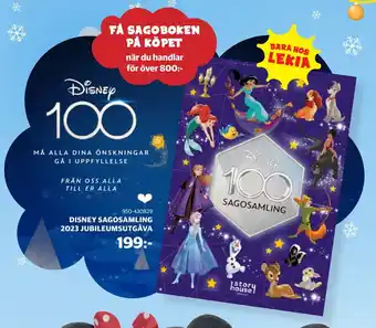 Lekia Disney sagosamling 2023 jubileumsutgåva erbjuda