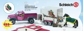 Schleich pick up med hästtransport