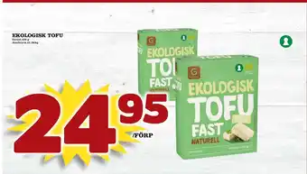 MatArket Ekologisk tofu erbjuda