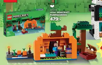 Lekia Lego minecraft pumpagården erbjuda