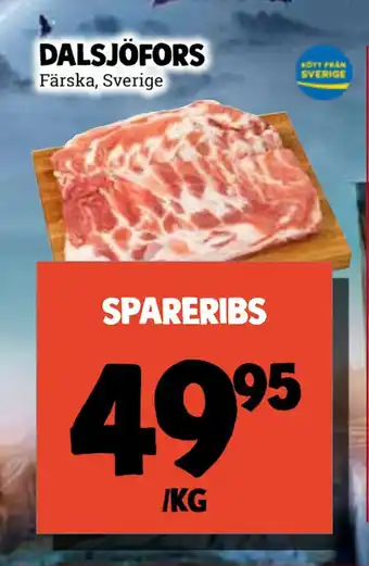 MatArket Spareribs erbjuda