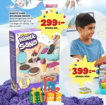 Lekia Kinetic sand ice cream treats erbjuda