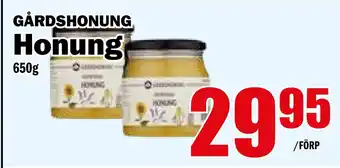 Matdax Honung erbjuda