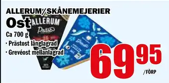 Matdax Ost erbjuda
