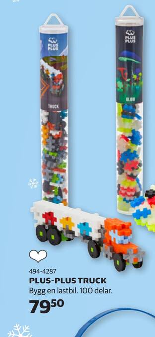 Lekia Plus-plus truck erbjuda