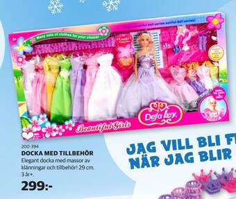 Lekia Docka med tillbehör erbjuda