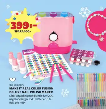 Make it real color fusion deluxe nail polish maker