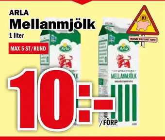 Matdax Mellanmjölk erbjuda
