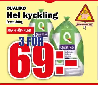 Matdax Hel kyckling erbjuda