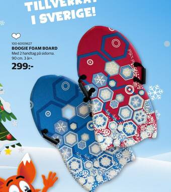 Lekia Boogie foam board erbjuda