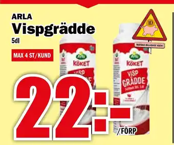 Matdax Vispgrädde erbjuda