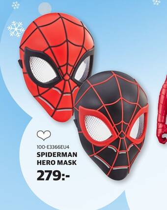 Lekia Spiderman hero mask erbjuda