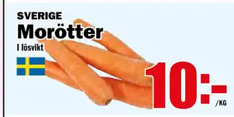 Matdax Morötter erbjuda