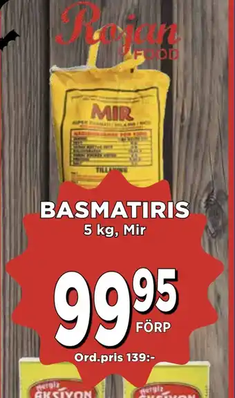 Supergrossen Basmatiris erbjuda