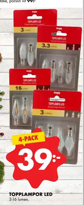 ÖoB Topplampor led erbjuda