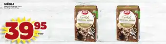 Supergrossen Müsli erbjuda