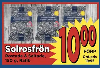 Supergrossen Solrosfrön erbjuda